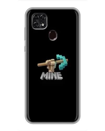 Чехол для ZTE Blade 20 Smart с картинкой «Алмазная кирка» Чехол для ZTE Blade 20 Smart с картинкой «Алмазная кирка»