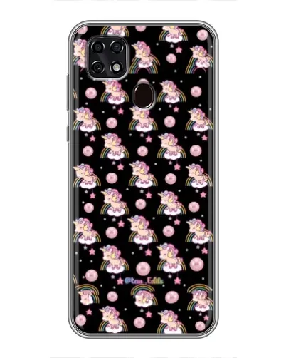 Чехол для ZTE Blade 20 Smart с картинкой «Magic Unicorn паттерн»