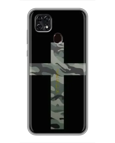 Чехол для ZTE Blade 20 Smart с картинкой «Милитари Крест» Чехол для ZTE Blade 20 Smart с картинкой «Милитари Крест»
