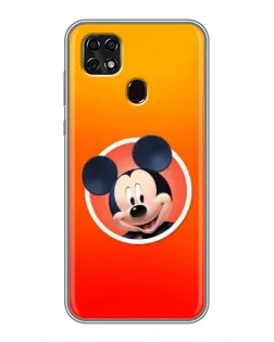 Чехол для ZTE Blade 20 Smart с картинкой «Mickey в круге» Чехол для ZTE Blade 20 Smart с картинкой «Mickey в круге»