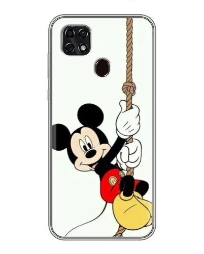 Чехол для ZTE Blade 20 Smart с картинкой «Mickey на канате»
