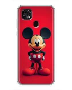 Чехол для ZTE Blade 20 Smart с картинкой «Mickey в полный рост» Чехол для ZTE Blade 20 Smart с картинкой «Mickey в полный рост»