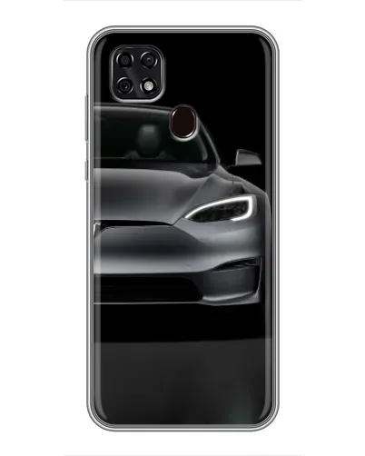 Чехол для ZTE Blade 20 Smart с картинкой «Tesla Model S Look»