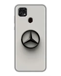 Чехол для ZTE Blade 20 Smart с картинкой «Mercedes Maybach стиль»
