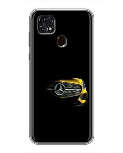 Чехол для ZTE Blade 20 Smart с картинкой «Mercedes — ретро стиль»