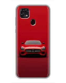 Чехол для ZTE Blade 20 Smart с картинкой «Красный Mercedes AMG» Чехол для ZTE Blade 20 Smart с картинкой «Красный Mercedes AMG»