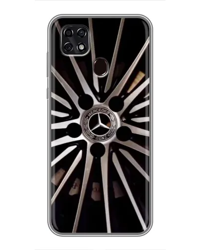 Чехол для ZTE Blade 20 Smart с картинкой «Диск Mercedes»