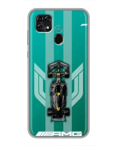 Чехол для ZTE Blade 20 Smart с картинкой «Mercedes AMG Petronas»