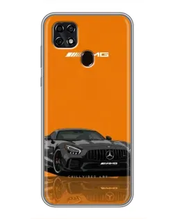 Чехол для ZTE Blade 20 Smart с картинкой «Оранжевый Mercedes AMG» Чехол для ZTE Blade 20 Smart с картинкой «Оранжевый Mercedes AMG»