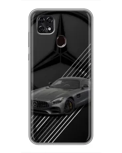 Чехол для ZTE Blade 20 Smart с картинкой «Mercedes AMG — графика» Чехол для ZTE Blade 20 Smart с картинкой «Mercedes AMG — графика»