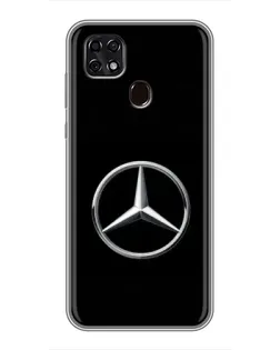 Чехол для ZTE Blade 20 Smart с картинкой «Mercedes классический лого» Чехол для ZTE Blade 20 Smart с картинкой «Mercedes классический лого»
