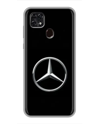 Чехол для ZTE Blade 20 Smart с картинкой «Mercedes классический лого»