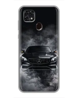 Чехол для ZTE Blade 20 Smart с картинкой «Mercedes в дыму» Чехол для ZTE Blade 20 Smart с картинкой «Mercedes в дыму»