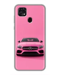 Чехол для ZTE Blade 20 Smart с картинкой «Розовый Mercedes AMG» Чехол для ZTE Blade 20 Smart с картинкой «Розовый Mercedes AMG»