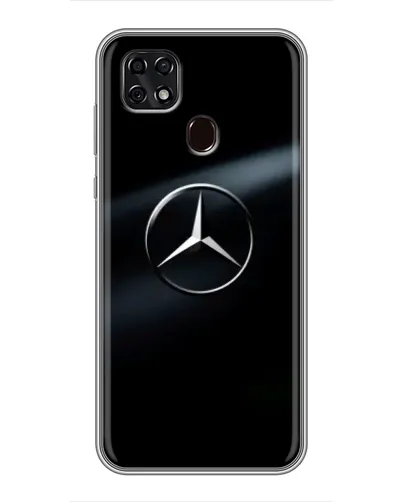 Чехол для ZTE Blade 20 Smart с картинкой «Mercedes на металле» Чехол для ZTE Blade 20 Smart с картинкой «Mercedes на металле»
