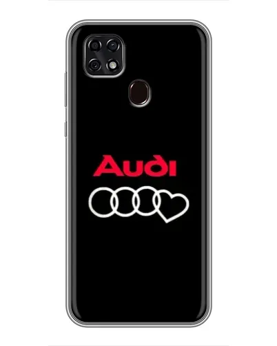 Чехол для ZTE Blade 20 Smart с картинкой «Логотип Audi Heart» Чехол для ZTE Blade 20 Smart с картинкой «Логотип Audi Heart»