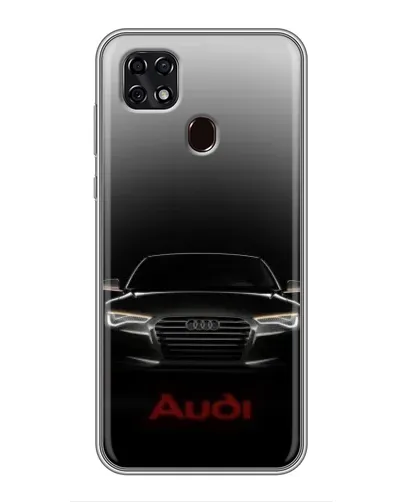 Чехол для ZTE Blade 20 Smart с картинкой «Audi — градиентный контур» Чехол для ZTE Blade 20 Smart с картинкой «Audi — градиентный контур»