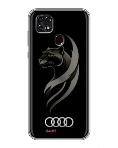 Чехол для ZTE Blade 20 Smart с картинкой «Графика — пантера и Audi» Чехол для ZTE Blade 20 Smart с картинкой «Графика — пантера и Audi»
