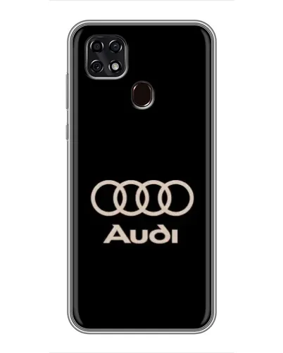 Чехол для ZTE Blade 20 Smart с картинкой «Audi — золотой логотип» Чехол для ZTE Blade 20 Smart с картинкой «Audi — золотой логотип»