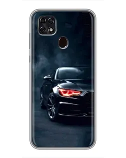 Чехол для ZTE Blade 20 Smart с картинкой «Audi — хищный взгляд»