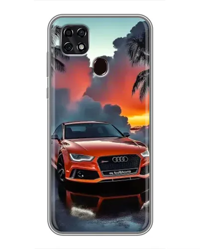Чехол для ZTE Blade 20 Smart с картинкой «Audi — закат» Чехол для ZTE Blade 20 Smart с картинкой «Audi — закат»