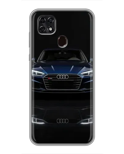 Чехол для ZTE Blade 20 Smart с картинкой «Audi — ночное отражение» Чехол для ZTE Blade 20 Smart с картинкой «Audi — ночное отражение»