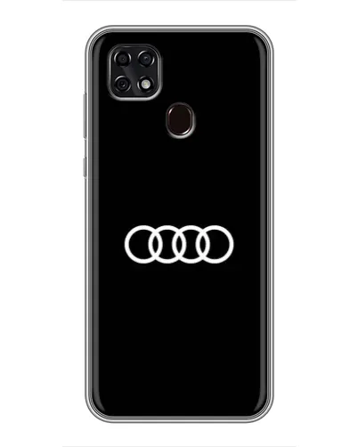 Чехол для ZTE Blade 20 Smart с картинкой «Audi White Logo» Чехол для ZTE Blade 20 Smart с картинкой «Audi White Logo»