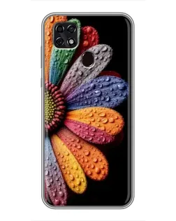 Чехол для ZTE Blade 20 Smart с картинкой «Радужный цветок» Чехол для ZTE Blade 20 Smart с картинкой «Радужный цветок»