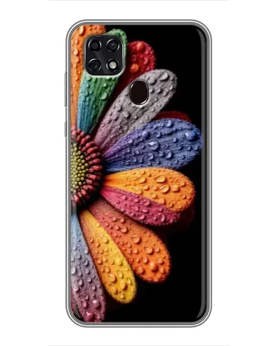 Чехол для ZTE Blade 20 Smart с картинкой «Радужный цветок» Чехол для ZTE Blade 20 Smart с картинкой «Радужный цветок»