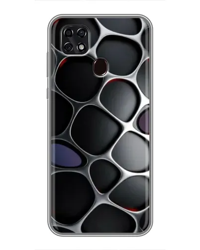 Чехол для ZTE Blade 20 Smart с картинкой «Объемная темная решетка» Чехол для ZTE Blade 20 Smart с картинкой «Объемная темная решетка»