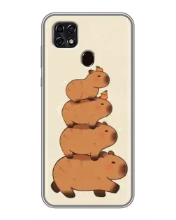 Чохол для ZTE Blade 20 Smart з картинкою «Вежа з капібар» Чохол для ZTE Blade 20 Smart з картинкою «Вежа з капібар»