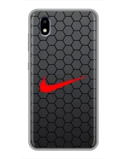 Чехол для ZTE Blade A3 (2020) с картинкой «Nike — карбоновая сетка» Чехол для ZTE Blade A3 (2020) с картинкой «Nike — карбоновая сетка»