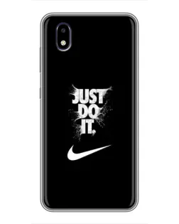 Чехол для ZTE Blade A3 (2020) с картинкой «Текстовый принт Nike» Чехол для ZTE Blade A3 (2020) с картинкой «Текстовый принт Nike»