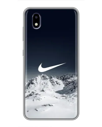 Чехол для ZTE Blade A3 (2020) с картинкой «Nike — зимние горы» Чехол для ZTE Blade A3 (2020) с картинкой «Nike — зимние горы»