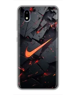 Чехол для ZTE Blade A3 (2020) с картинкой «Nike — эффект разломов» Чехол для ZTE Blade A3 (2020) с картинкой «Nike — эффект разломов»
