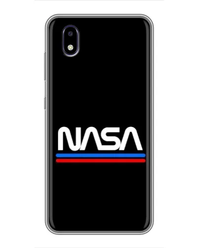 Чехол для ZTE Blade A3 (2020) с картинкой «NASA — классика Red Blue» Чехол для ZTE Blade A3 (2020) с картинкой «NASA — классика Red Blue»