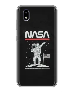 Чехол для ZTE Blade A3 (2020) с картинкой «NASA — шагаем по Луне» Чехол для ZTE Blade A3 (2020) с картинкой «NASA — шагаем по Луне»