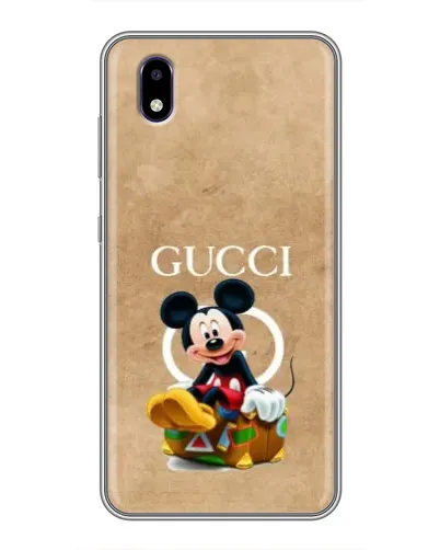 Чехол для ZTE Blade A3 (2020) с картинкой «Микки Маус Gucci — крафт»