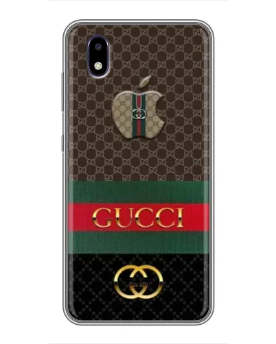 Чехол для ZTE Blade A3 (2020) с картинкой «Gucci — брендированный десерт»