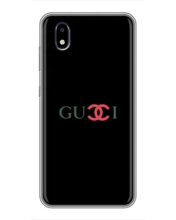Чехол для ZTE Blade A3 (2020) с картинкой «Gucci — красный градиент»