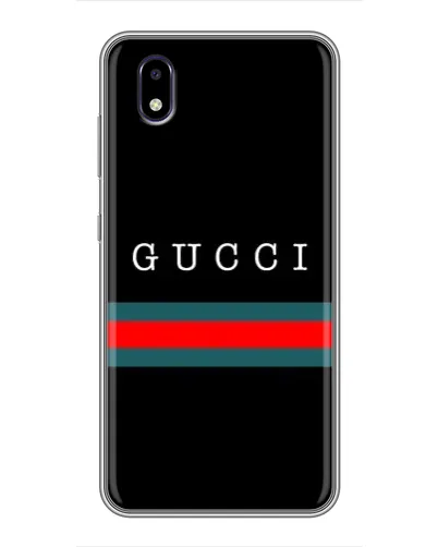 Чехол для ZTE Blade A3 (2020) с картинкой «Gucci — красный пояс»