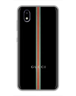 Чехол для ZTE Blade A3 (2020) с картинкой «Gucci — строгая линия»