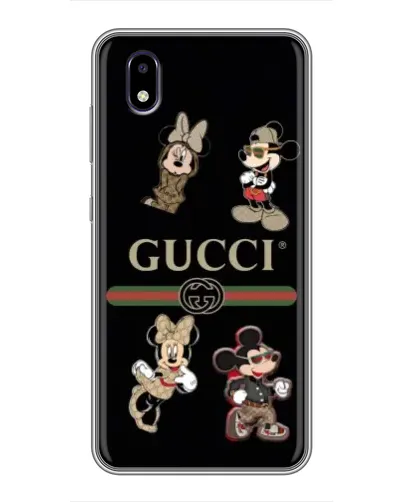 Чехол для ZTE Blade A3 (2020) с картинкой «Gucci — герои Disney и монограмма» Чехол для ZTE Blade A3 (2020) с картинкой «Gucci — герои Disney и монограмма»
