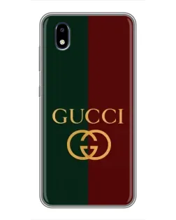 Чехол для ZTE Blade A3 (2020) с картинкой «Gucci — темно-зеленый градиент»