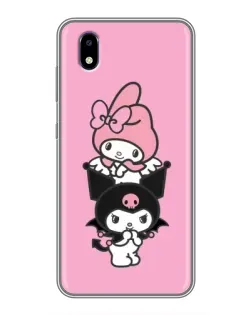 Чехол для ZTE Blade A3 (2020) с картинкой «My Melody и Kuromi» Чехол для ZTE Blade A3 (2020) с картинкой «My Melody и Kuromi»