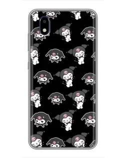 Чехол для ZTE Blade A3 (2020) с картинкой «Черный паттерн Kuromi» Чехол для ZTE Blade A3 (2020) с картинкой «Черный паттерн Kuromi»
