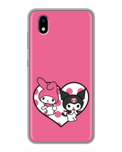 Чехол для ZTE Blade A3 (2020) с картинкой «Kuromi и My Melody» Чехол для ZTE Blade A3 (2020) с картинкой «Kuromi и My Melody»