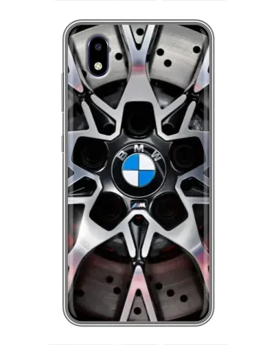 Чехол для ZTE Blade A3 (2020) с картинкой «BMW — деталь диска»