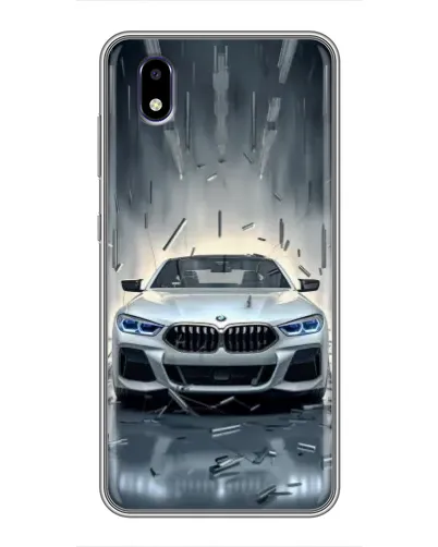 Чехол для ZTE Blade A3 (2020) с картинкой «BMW в свете фар»