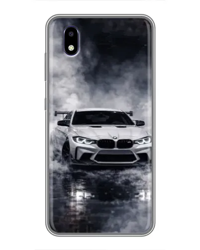 Чехол для ZTE Blade A3 (2020) с картинкой «BMW сквозь туман»